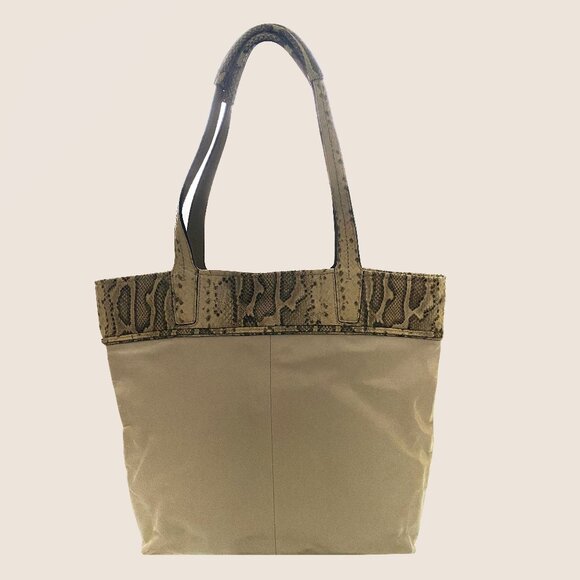 COACH 17043 Audrey Python Slim Tote - Picture 10 of 10